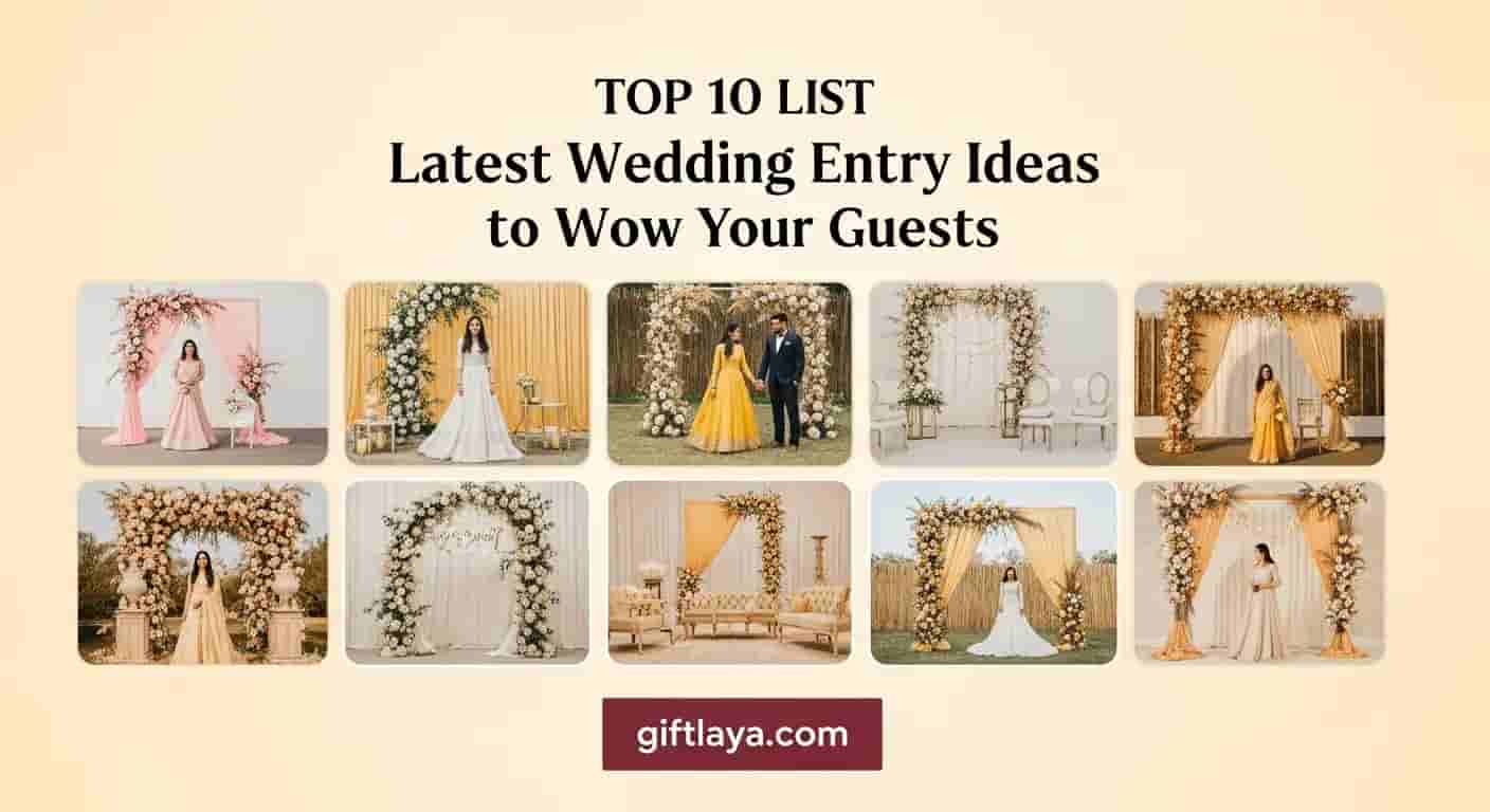 Top 10 Latest Wedding Entry Ideas to Wow Your Guests