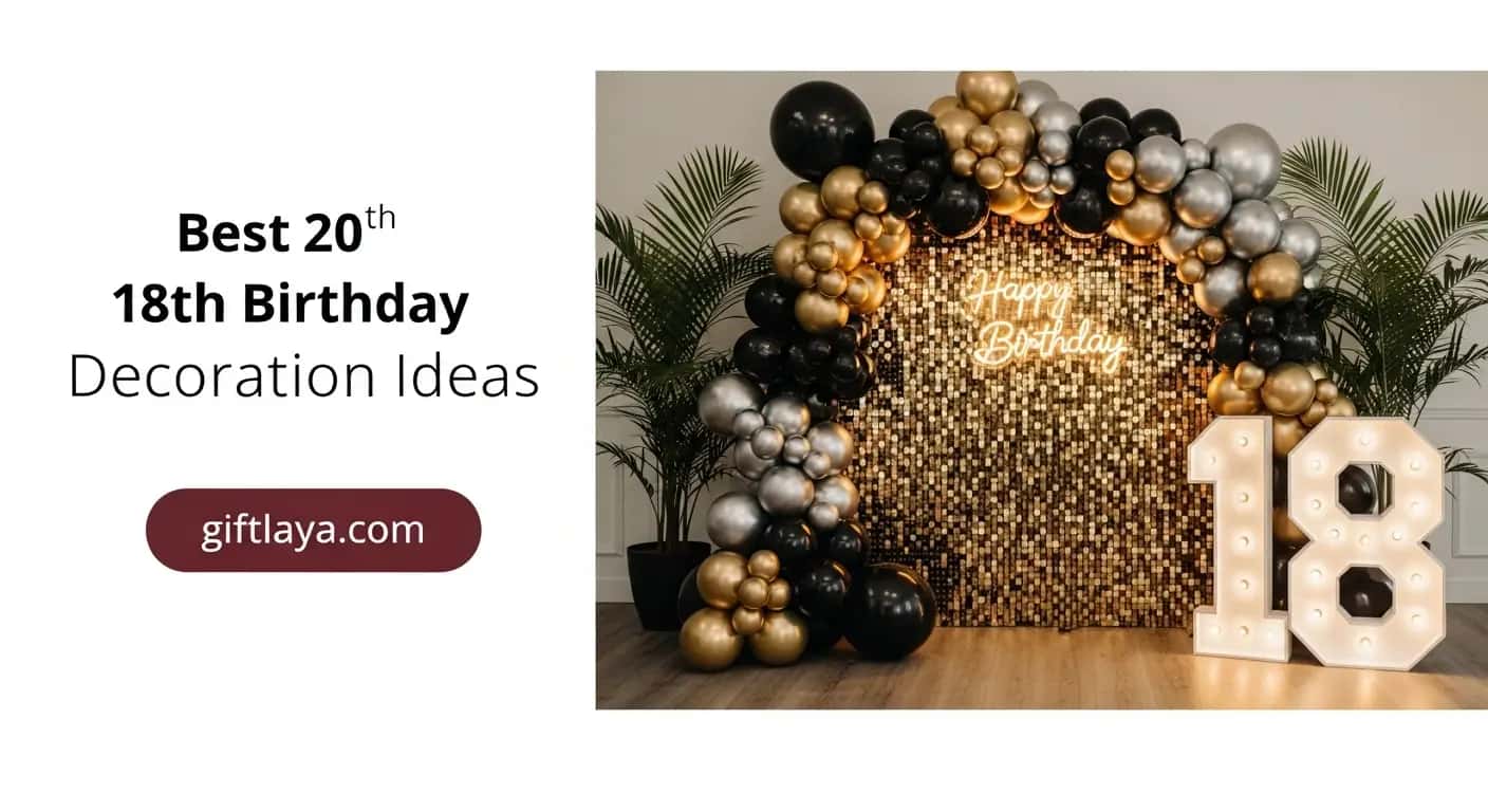 18th Birthday Decoration Ideas for Boys and Girls
