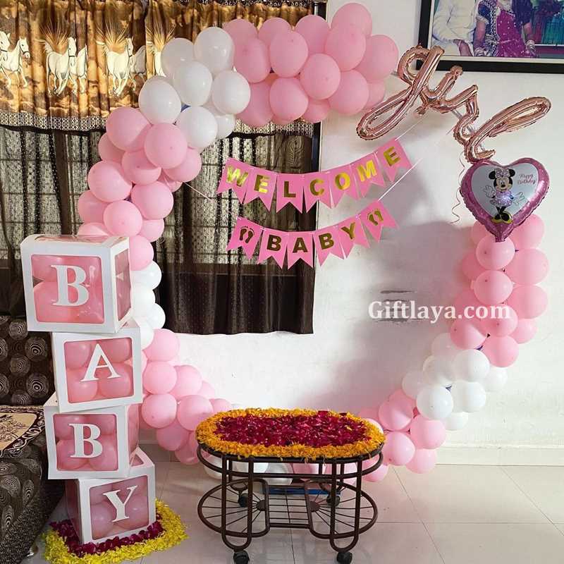 Welcome Decoration For Baby Girl