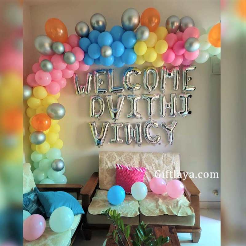 Welcome Twins Decoration