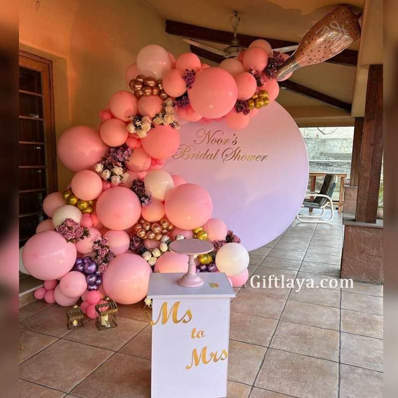 Customized Bride to be Backdrop