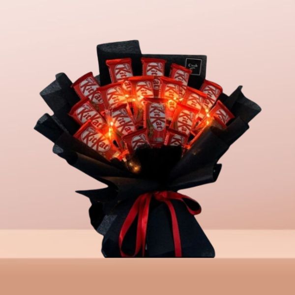 KitKat Led Bouquet