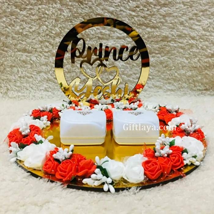 Ring Tray for Engagement Ceremony