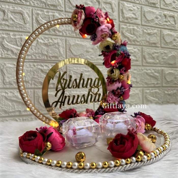 Handmade Wedding Ring Platter