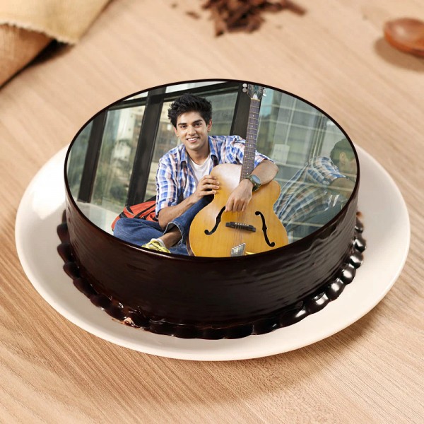 Chocolate Photo Cake