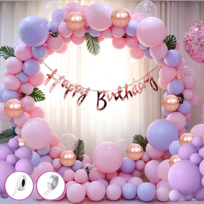 Pink Balloon Decoration Kit