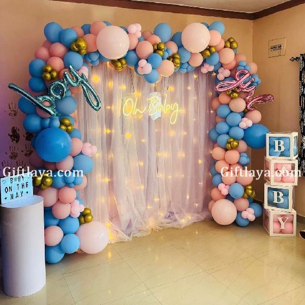 Oh Baby Backdrop Decoration
