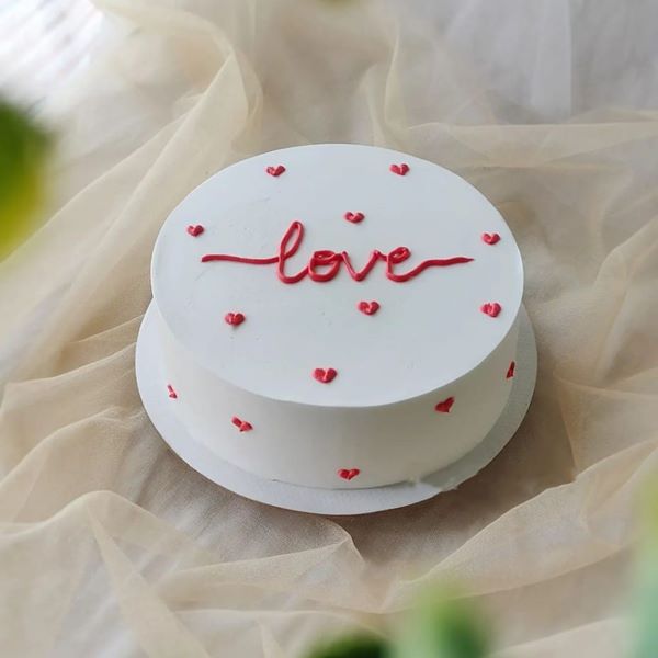 Love Fondant Cake