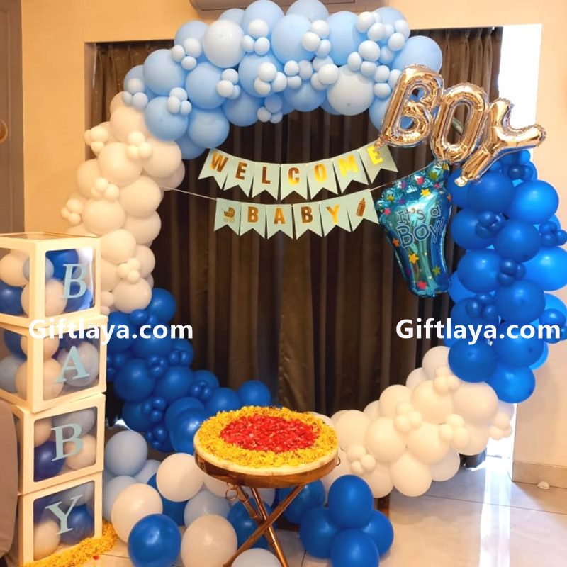 Welcome Decor For Baby Boy