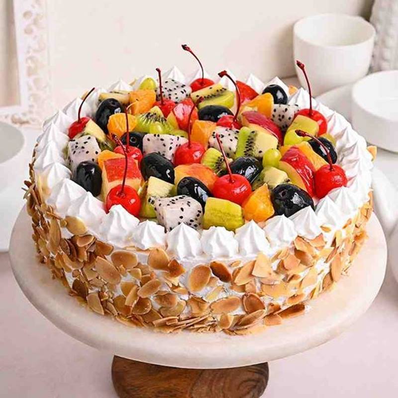 Fruit Overloaded Cake
