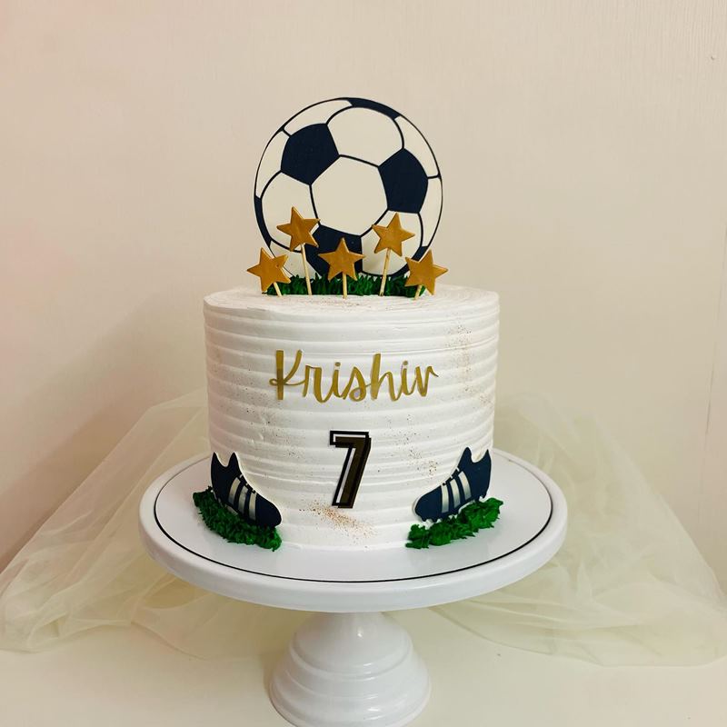 Football Theme Cake for Birthday