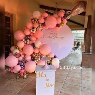 Customized Bride to be Backdrop
