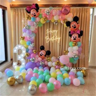 Mickey-Minnie Ring Decoration