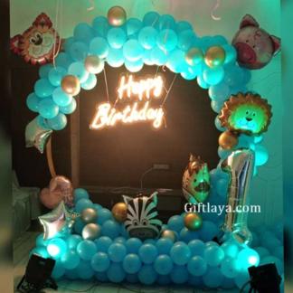 Animal Theme Birthday Decoration