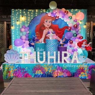 Mermaid Theme Stage Decoration