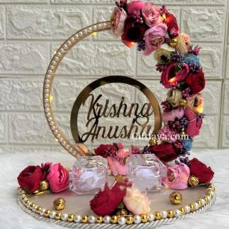 Handmade Wedding Ring Platter