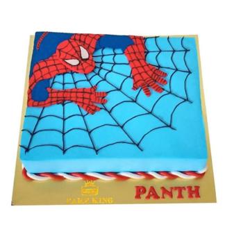 Spiderman Birthday Cake for Kid's