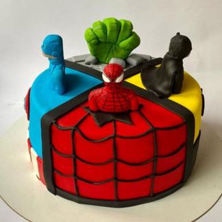 Avenger Theme Cake
