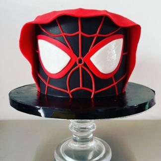 Spiderman Theme Birthday Cake for Boys