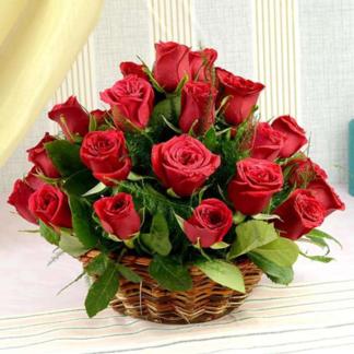 Ravishing Rose Basket