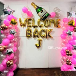 Welcome Back Decoration