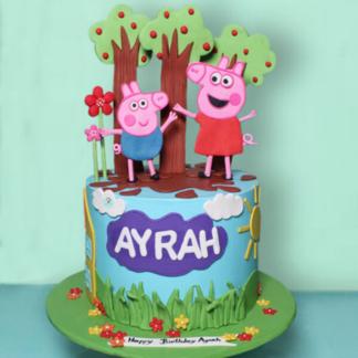 Peppa Pig Cake | Yours Sincerely Bakery-sonthuy.vn