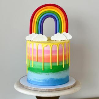 Rainbow Cake for Birthday