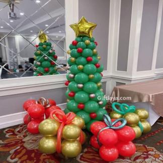 Balloon Christmas Tree Decoration