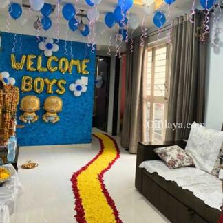 Welcome Decoration For Twins