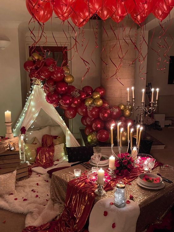 Romantic Birthday Decoration Ideas for Wife