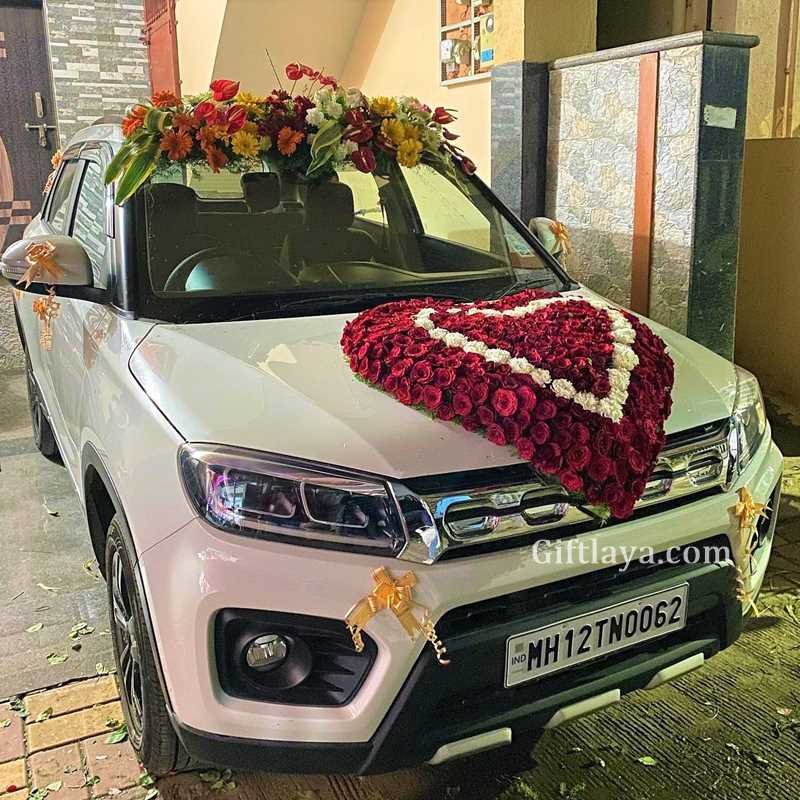Choose the Perfect Car Decoration for Wedding - Giftlaya Indias
